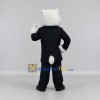 Custom White and Black Cat in Business Suit Mascot Costume Adult Full Body Suit for Corporate Events Custom White and Black Cat in Business Suit Mascot Costume Adult Full Body Suit for Corporate Events