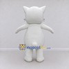 Custom White Cat with Bell Mascot Costume Adult Full Body Suit for Pet Events Custom White Cat with Bell Mascot Costume Adult Full Body Suit for Pet Events