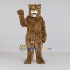 Custom Brown Cat Mascot Costume Adult Full Body Suit for Pet Events