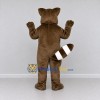 Custom Brown and White Raccoon Mascot Costume Adult Full Body Suit for Wildlife Events Custom Brown and White Raccoon Mascot Costume Adult Full Body Suit for Wildlife Events