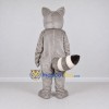 Custom Gray and White Raccoon Mascot Costume Adult Full Body Suit for Wildlife Events Custom Gray and White Raccoon Mascot Costume Adult Full Body Suit for Wildlife Events