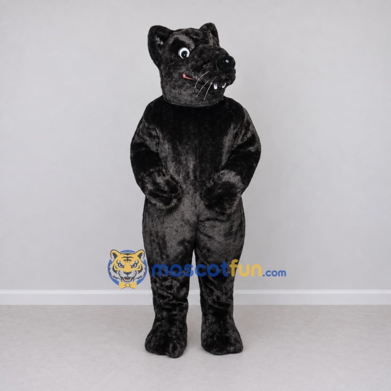 Custom Black Panther Mascot Costume Adult Full Body Suit for Wildlife Events Custom Black Panther Mascot Costume Adult Full Body Suit for Wildlife Events