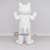 Custom White Cat Mascot Costume Adult Full Body Suit for Pet Events Custom White Cat Mascot Costume Adult Full Body Suit for Pet Events