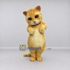 Custom Orange and Cream Tabby Cat Mascot Costume Adult Full Body Suit for Pet Events Custom Orange and Cream Tabby Cat Mascot Costume Adult Full Body Suit for Pet Events