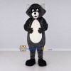 Custom Dark Gray and White Raccoon Mascot Costume Adult Full Body Suit for Wildlife Events