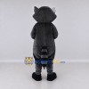 Custom Dark Gray and White Raccoon Mascot Costume Adult Full Body Suit for Wildlife Events