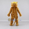 Custom Golden Brown and Cream Cat Mascot Costume Adult Full Body Suit for Pet Events