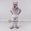 Custom Gray Wolf Mascot Costume Adult Full Body Suit for Wildlife Events Custom Gray Wolf Mascot Costume Adult Full Body Suit for Wildlife Events
