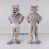 Custom Gray Wolf Mascot Costume Adult Full Body Suit for Wildlife Events Custom Gray Wolf Mascot Costume Adult Full Body Suit for Wildlife Events
