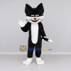 Custom Black and White Cat Mascot Costume Adult Full Body Suit for Pet Events Custom Black and White Cat Mascot Costume Adult Full Body Suit for Pet Events