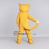 Custom Golden Yellow Cat Mascot Costume Adult Full Body Suit for Pet Events Custom Golden Yellow Cat Mascot Costume Adult Full Body Suit for Pet Events