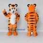 Custom Orange Black and White Tiger Mascot Costume Adult Full Body Suit for Wildlife Events