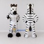 Custom Black and White Zebra Mascot Costume Adult Full Body Suit for Zoo Events