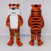 Custom Orange Black and White Tiger Mascot Costume Adult Full Body Suit for Wildlife Events Custom Orange Black and White Tiger Mascot Costume Adult Full Body Suit for Wildlife Events