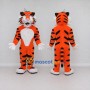 Custom Orange Black and White Tiger Mascot Costume Adult Full Body Suit for Wildlife Events