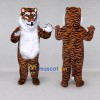 Custom Orange Black and White Tiger Mascot Costume Adult Full Body Suit for Wildlife Events Custom Orange Black and White Tiger Mascot Costume Adult Full Body Suit for Wildlife Events