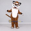 Custom Orange Black and White Tiger Mascot Costume Adult Full Body Suit for Wildlife Events Custom Orange Black and White Tiger Mascot Costume Adult Full Body Suit for Wildlife Events