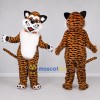 Custom Orange Black and White Tiger Mascot Costume Adult Full Body Suit for Wildlife Events Custom Orange Black and White Tiger Mascot Costume Adult Full Body Suit for Wildlife Events