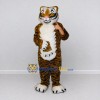 Custom Brown Black and White Tiger Mascot Costume Adult Full Body Suit for Wildlife Events Custom Brown Black and White Tiger Mascot Costume Adult Full Body Suit for Wildlife Events