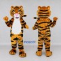 Custom Orange Black and White Tiger Mascot Costume Adult Full Body Suit for Wildlife Events