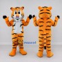 Custom Orange Black and White Tiger Mascot Costume Adult Full Body Suit for Wildlife Events