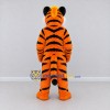 Custom Orange Black and White Tiger Mascot Costume Adult Full Body Suit for Wildlife Events Custom Orange Black and White Tiger Mascot Costume Adult Full Body Suit for Wildlife Events