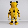 Custom Yellow Black and White Tiger Mascot Costume Adult Full Body Suit for Wildlife Events Custom Yellow Black and White Tiger Mascot Costume Adult Full Body Suit for Wildlife Events