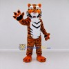 Custom Orange Black and White Tiger Mascot Costume Adult Full Body Suit for Wildlife Events Custom Orange Black and White Tiger Mascot Costume Adult Full Body Suit for Wildlife Events