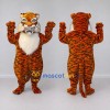 Custom Orange Black and White Tiger Mascot Costume Adult Full Body Suit for Wildlife Events Custom Orange Black and White Tiger Mascot Costume Adult Full Body Suit for Wildlife Events