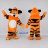 Custom Orange Black and White Tiger Mascot Costume Adult Full Body Suit for Wildlife Events Custom Orange Black and White Tiger Mascot Costume Adult Full Body Suit for Wildlife Events