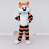 Custom Orange Black and White Tiger Mascot Costume Adult Full Body Suit for Wildlife Events Custom Orange Black and White Tiger Mascot Costume Adult Full Body Suit for Wildlife Events