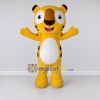 Custom Yellow Brown and White Tiger Mascot Costume Adult Full Body Suit for Wildlife Events Custom Yellow Brown and White Tiger Mascot Costume Adult Full Body Suit for Wildlife Events
