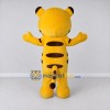 Custom Yellow Brown and White Tiger Mascot Costume Adult Full Body Suit for Wildlife Events Custom Yellow Brown and White Tiger Mascot Costume Adult Full Body Suit for Wildlife Events