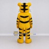 Custom Yellow Black and White Tiger Mascot Costume Adult Full Body Suit for Wildlife Events Custom Yellow Black and White Tiger Mascot Costume Adult Full Body Suit for Wildlife Events