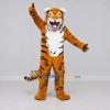 Custom Orange Black and White Roaring Tiger Mascot Costume Adult Full Body Suit for Sports Events Custom Orange Black and White Roaring Tiger Mascot Costume Adult Full Body Suit for Sports Events