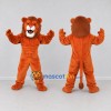 Custom Orange and Brown Muscular Lion Mascot Costume Adult Full Body Suit for Sports Events Custom Orange and Brown Muscular Lion Mascot Costume Adult Full Body Suit for Sports Events
