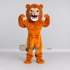 Custom Golden Brown Muscular Lion Mascot Costume Adult Full Body Suit for Sports Events Custom Golden Brown Muscular Lion Mascot Costume Adult Full Body Suit for Sports Events