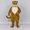 Custom Yellow Black and White Tiger Mascot Costume Adult Full Body Suit for Wildlife Events Custom Yellow Black and White Tiger Mascot Costume Adult Full Body Suit for Wildlife Events