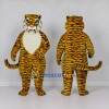 Custom Yellow Black and White Tiger Mascot Costume Adult Full Body Suit for Wildlife Events Custom Yellow Black and White Tiger Mascot Costume Adult Full Body Suit for Wildlife Events