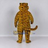 Custom Yellow Black and White Tiger Mascot Costume Adult Full Body Suit for Wildlife Events Custom Yellow Black and White Tiger Mascot Costume Adult Full Body Suit for Wildlife Events