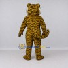 Custom Yellow Black and White Tiger Mascot Costume Adult Full Body Suit for Wildlife Events Custom Yellow Black and White Tiger Mascot Costume Adult Full Body Suit for Wildlife Events