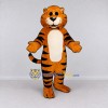 Custom Orange Black and Cream Tiger Mascot Costume Adult Full Body Suit for Wildlife Events Custom Orange Black and Cream Tiger Mascot Costume Adult Full Body Suit for Wildlife Events