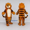 Custom Orange Black and Cream Tiger Mascot Costume Adult Full Body Suit for Wildlife Events Custom Orange Black and Cream Tiger Mascot Costume Adult Full Body Suit for Wildlife Events