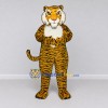 Custom Yellow Black and White Tiger Mascot Costume Adult Full Body Suit for Wildlife Events Custom Yellow Black and White Tiger Mascot Costume Adult Full Body Suit for Wildlife Events