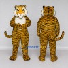 Custom Yellow Black and White Tiger Mascot Costume Adult Full Body Suit for Wildlife Events Custom Yellow Black and White Tiger Mascot Costume Adult Full Body Suit for Wildlife Events