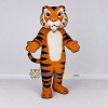 Custom Orange Black and Cream Tiger Mascot Costume Adult Full Body Suit for Wildlife Events Custom Orange Black and Cream Tiger Mascot Costume Adult Full Body Suit for Wildlife Events