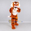 Custom Orange Black and White Tiger Mascot Costume Adult Full Body Suit for Wildlife Events Custom Orange Black and White Tiger Mascot Costume Adult Full Body Suit for Wildlife Events
