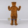 Custom Brown Black and White Tiger Mascot Costume Adult Full Body Suit for Wildlife Events Custom Brown Black and White Tiger Mascot Costume Adult Full Body Suit for Wildlife Events