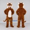 Custom Orange Black and White Tiger Mascot Costume Adult Full Body Suit for Wildlife Events Custom Orange Black and White Tiger Mascot Costume Adult Full Body Suit for Wildlife Events