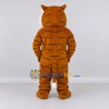 Custom Brown Black and White Tiger Mascot Costume Adult Full Body Suit for Wildlife Events Custom Brown Black and White Tiger Mascot Costume Adult Full Body Suit for Wildlife Events